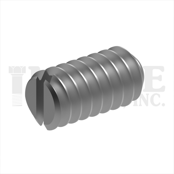 433SL10C025SS #10-24 X 1/4"  SLOTTED SET SCREW CUP POINT STAINLESS STEEL